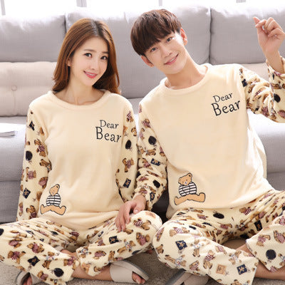 Plus Size Couple Plus Fertilizer Plus  Pajamas Women