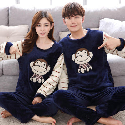 Plus Size Couple Plus Fertilizer Plus  Pajamas Women