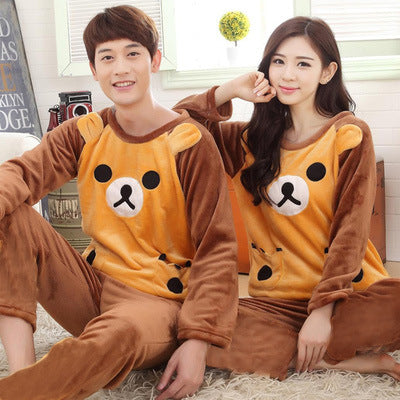 Plus Size Couple Plus Fertilizer Plus  Pajamas Women