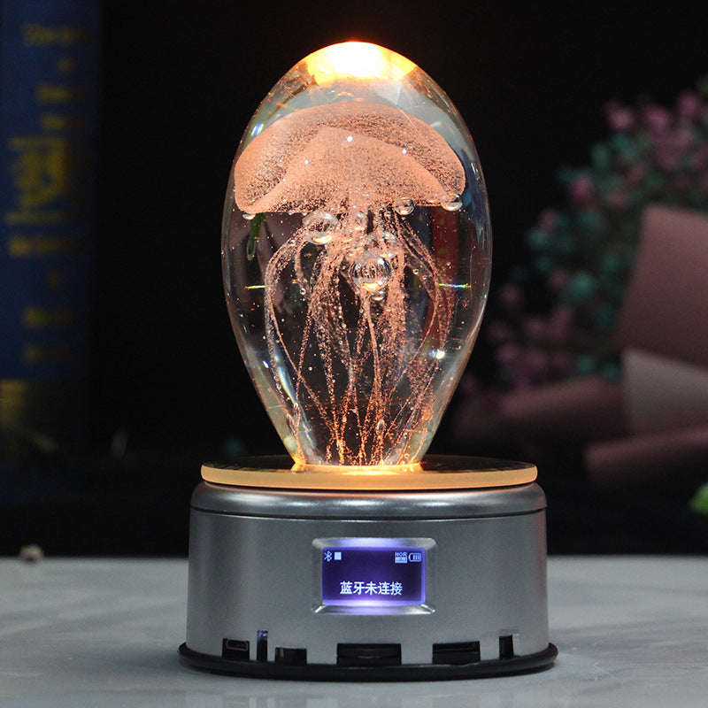 Creative Gift Romantic Jellyfish Music Box Gift Decoration