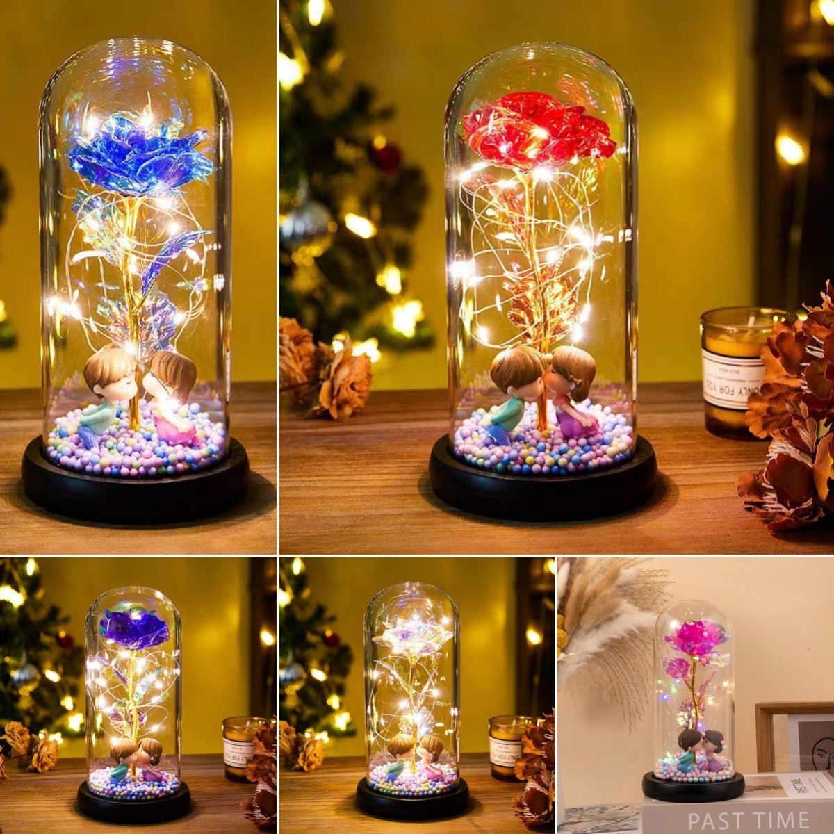 Magical Foil Flower Night Light