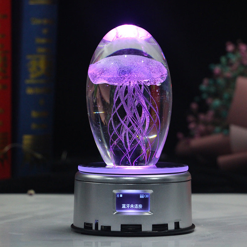 Creative Gift Romantic Jellyfish Music Box Gift Decoration