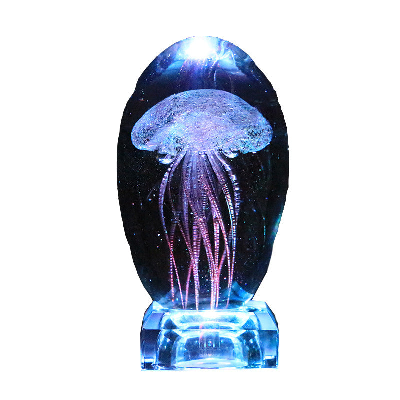 Creative Gift Romantic Jellyfish Music Box Gift Decoration