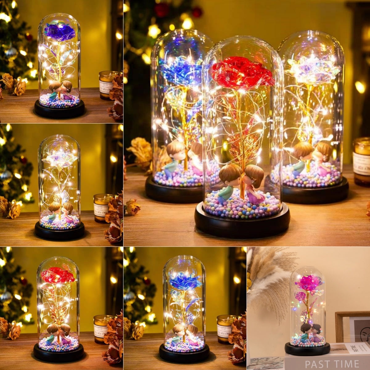 Magical Foil Flower Night Light